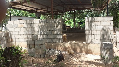 chapelle Ishborn - début construction